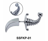 Sword Shaped Stud Earring SSFKP-01